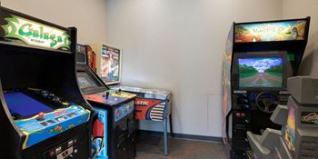 View of arcade interior